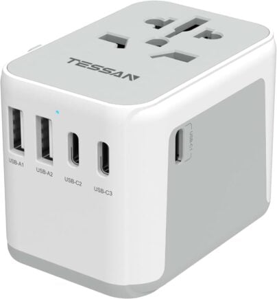 TESSAN Worldwide Travel Plug Adaptor