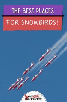 Best Places for Snowbirds Pinterest Image
