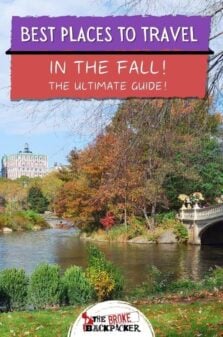 Best Places to Travel in Fall: The Ultimate Getaway Guide Pinterest Image
