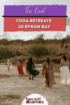 Best Yoga Retreats in Byron Bay Pinterest Image