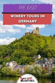 Winery Tours in Germany Pinterest Image