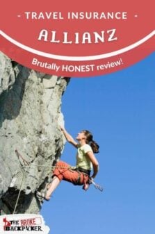Brutally HONEST Allianz Travel Insurance Review – [Updated 2023] Pinterest Image