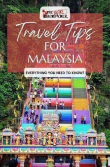Malaysia Travel Tips for a Budget Adventure! Pinterest Image