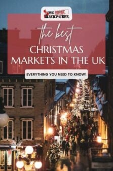Best Christmas Markets in the UK • 2023 MUST-SEE Guide! Pinterest Image