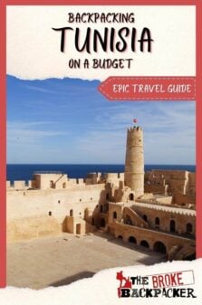 Backpacking Tunisia Travel Guide (BUDGET TIPS • 2023) Pinterest Image