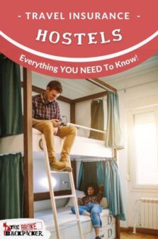 What Is The Best Travel Insurance For Staying in a Hostel? Pinterest Image