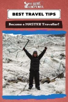 pinterest image for best travel tips post