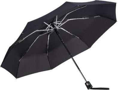 white travel umbrella