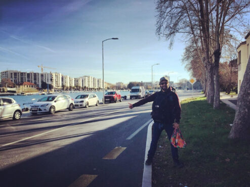 Hitchhiking in Croatia
