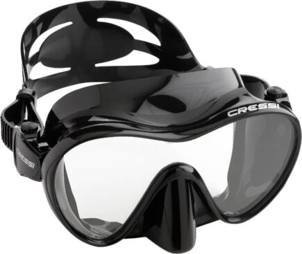 Cressi F1, Scuba Diving Snorkeling Frameless Mask