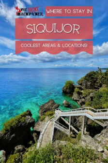 Where to Stay in Siquijor Pinterest Image