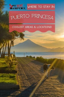 Where to Stay in Puerto Princesa Pinterest Image