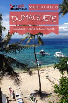 Where to Stay in Dumaguete Pinterest Image