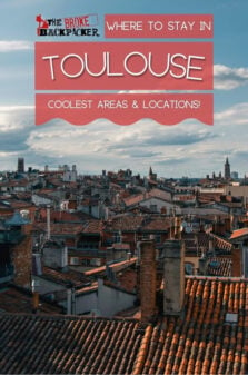 Where to stay in Toulouse Pinterest Image