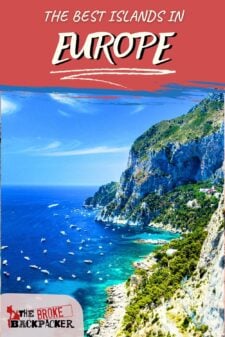 8 EPIC Islands in Europe Pinterest Image