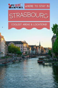 Where to Stay in Strasbourg Pinterest Image