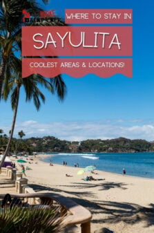 Where to Stay in Sayulita Pinterest Image