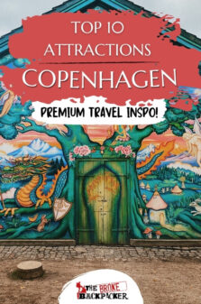 Top Ten Attractions of Copenhagen Pinterest Image