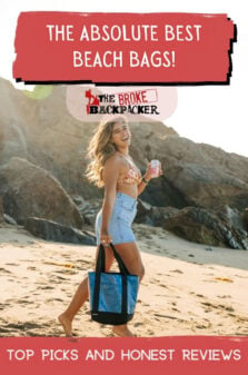 The ABSOLUTE Best Beach Bags Money Can Buy Pinterest Image