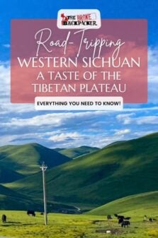 Road-Tripping Western Sichuan – A Taste of the Tibetan Plateau Pinterest Image