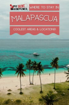 Where to Stay in Malapascua Pinterest Image