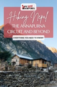 The Annapurna Circuit and Beyond: Ultimate Guide to Hiking in Nepal Pinterest Image