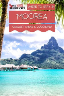 Where to Stay in Moorea Pinterest Image