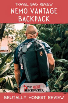 Nemo Vantage Backpack & Travel Bag Review Pinterest Image