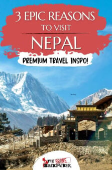 Reasons to Visit Nepal Pinterest Image