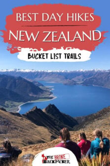 Best New Zealand Day Hikes Pinterest Image