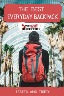Best Everyday Backpack Pinterest Image