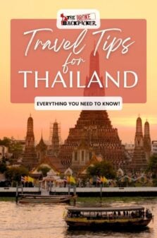 Thailand Travel Tips You NEED to Know Pinterest Image