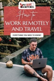 How to Work Remotely and Travel Pinterest Image