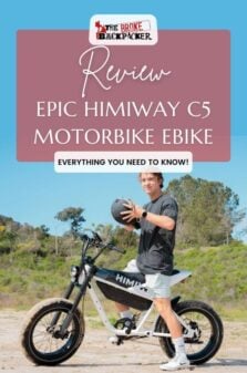 EPIC Himiway C5 Motorbike ebike Review Pinterest Image