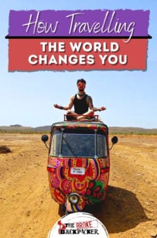 How Travelling the World Changes You Pinterest Image