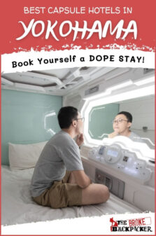 Best Capsule Hotels in Yokohama Pinterest Image