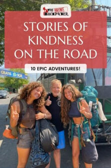 Epic Stories of Kindness on the Road Pinterest Image