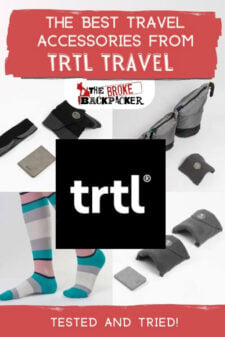 The Best Travel Accessories From TRTL Travel Pinterest Image