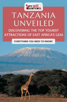 Tanzania Unveiled: Discovering the Top Tourist Attractions Pinterest Image