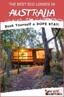 STUNNING Eco Lodges in Australia Pinterest Image