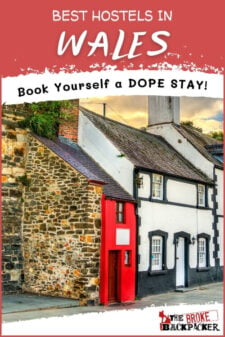 Best Hostels in Wales Pinterest Image