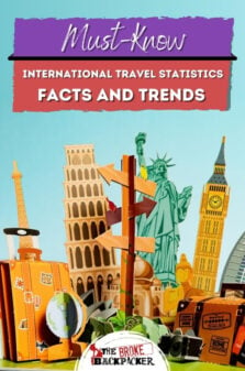 International Travel Statistics Facts and Trends Pinterest Image