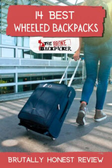 Best Backpacks With Wheels Pinterest Image
