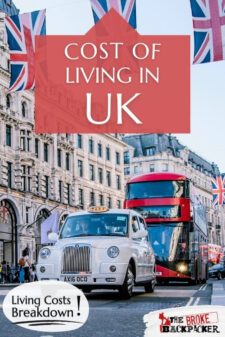Cost of Living in UK Pinterest Image