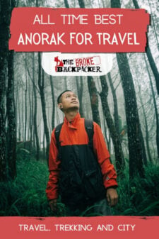 Finding The Best Anorak For Travel, Trekking, and City Life Pinterest Image