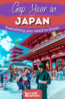 Gap Year in Japan Pinterest Image