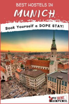 Best Hostels in Munich Pinterest Image