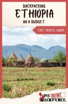 Backpacking Ethiopia Travel Guide Pinterest Image