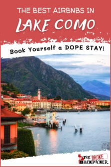Best Airbnbs in Lake Como Pinterest Image