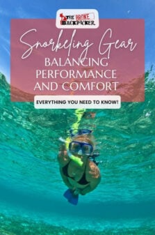 Snorkeling Gear Balancing Performance and Comfort Pinterest Image